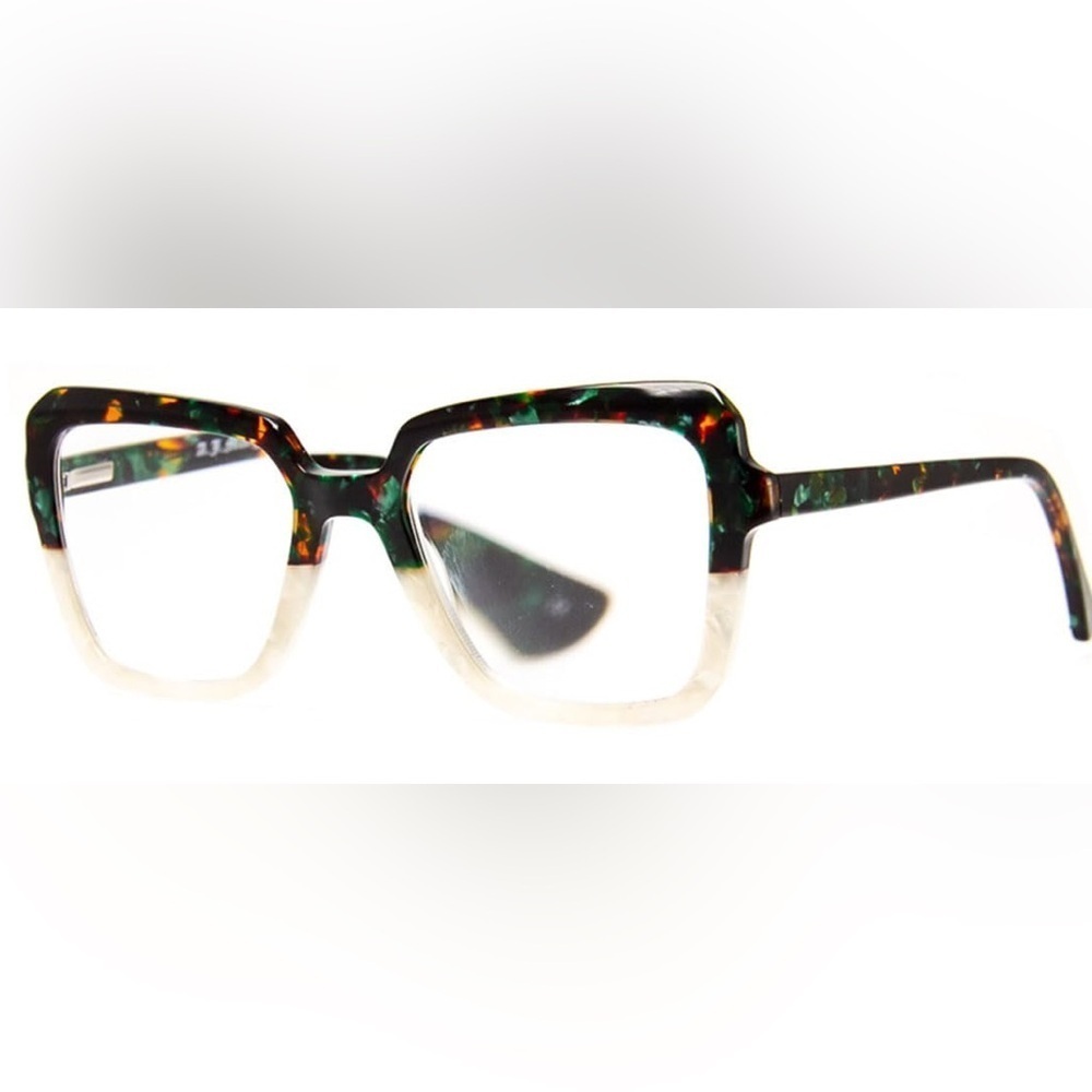 Anthropologie X A J Morgan The Curator 1.50 Tortoise Shell Square Glasses